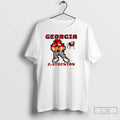 Premium Georgia Bulldogs Football Gunner Stockton Pixel T Shirts Unisex , , , Long Sleeve Tee