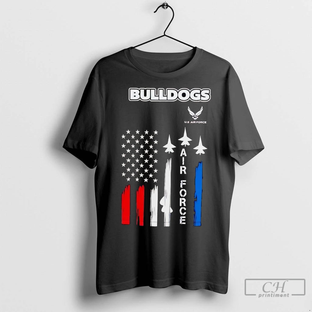 Premium Georgia Bulldogs Us Air Force Us Flag