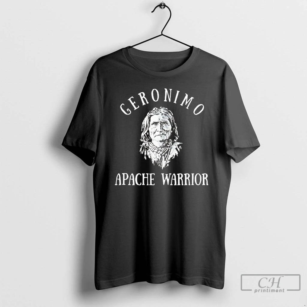 Premium Geronimo Apache Warrior Indian Native American