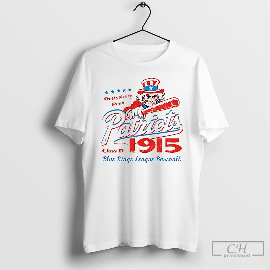 Premium Gettysburg Patriots Pennsylvania Vintage Defunct Baseball Teams