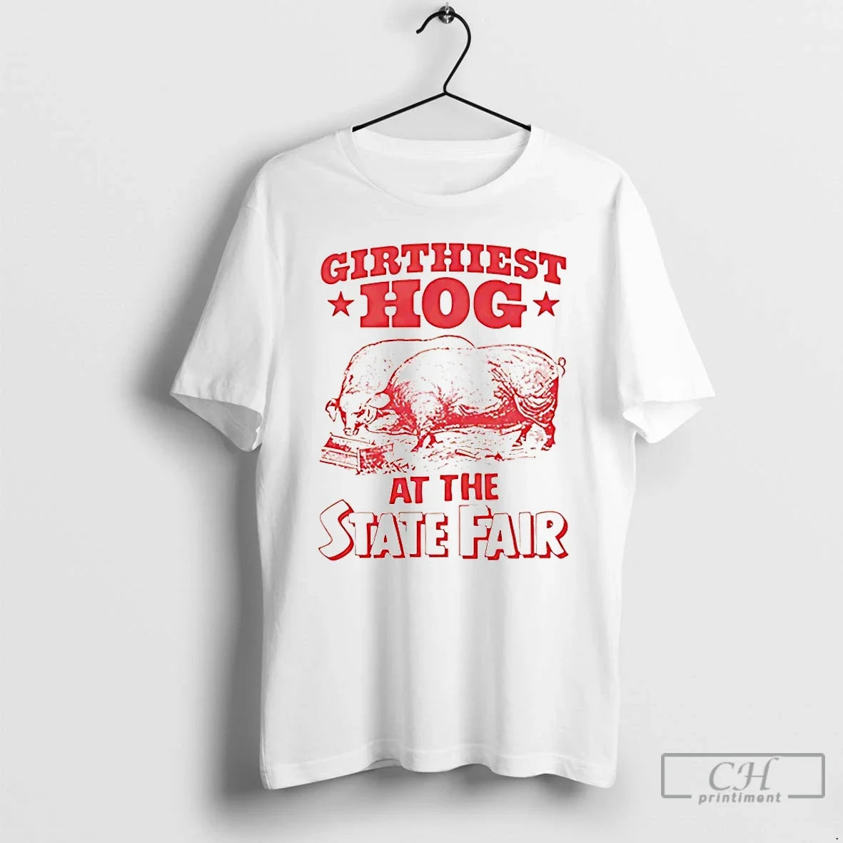 Premium Girthiest Hog At The State Fair T Shirts Unisex , , , Long Sleeve Tee