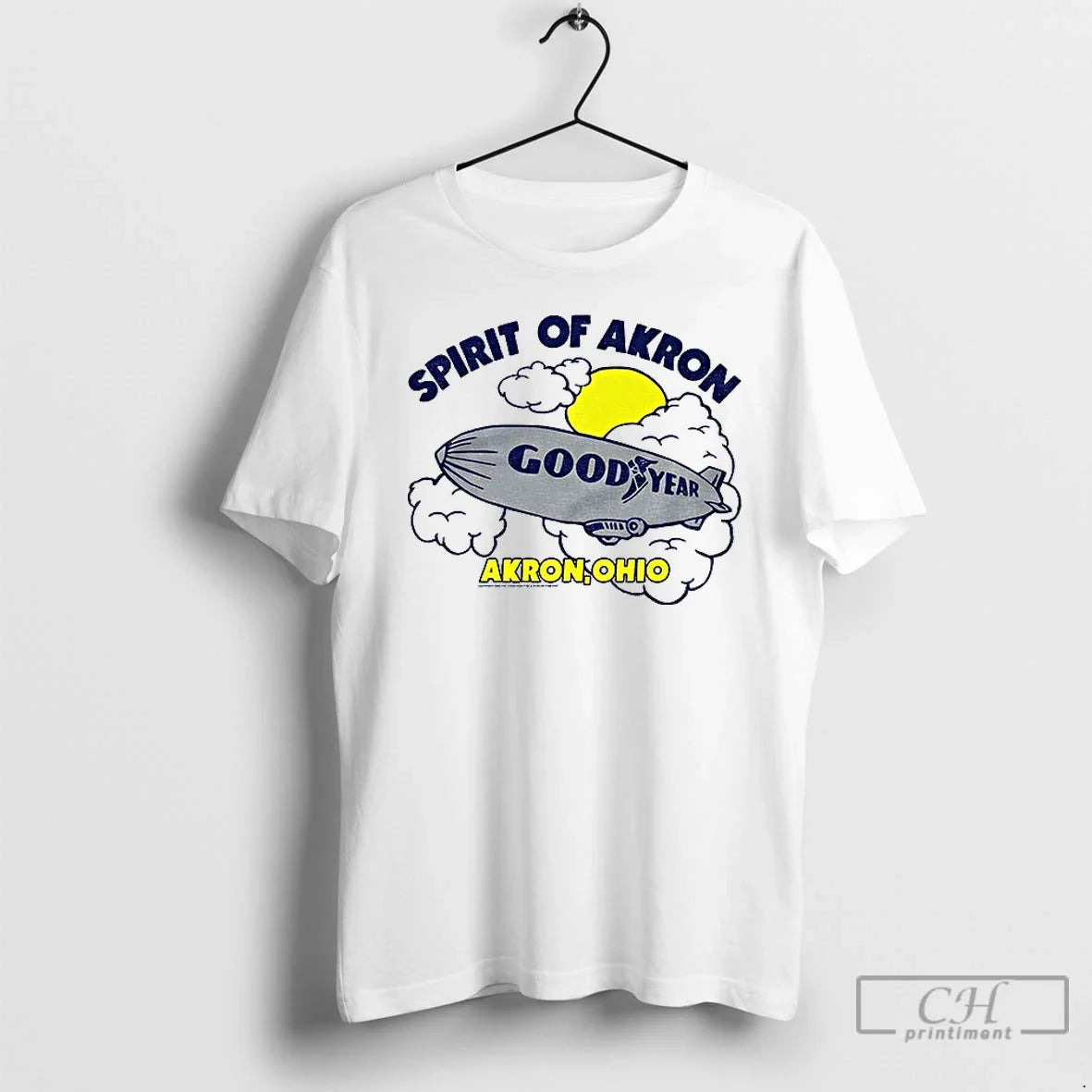 Premium Goodyear Spirit Of Akron Ohio Blimp T Shirts Unisex , , , Long Sleeve Tee