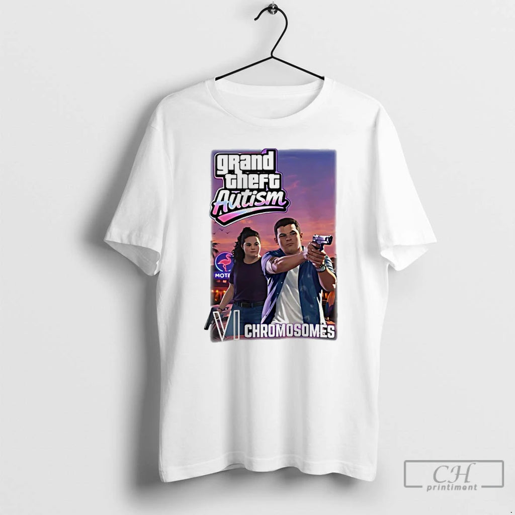Premium Grand Theft Autism Vi Chromosomes Down Syndrome