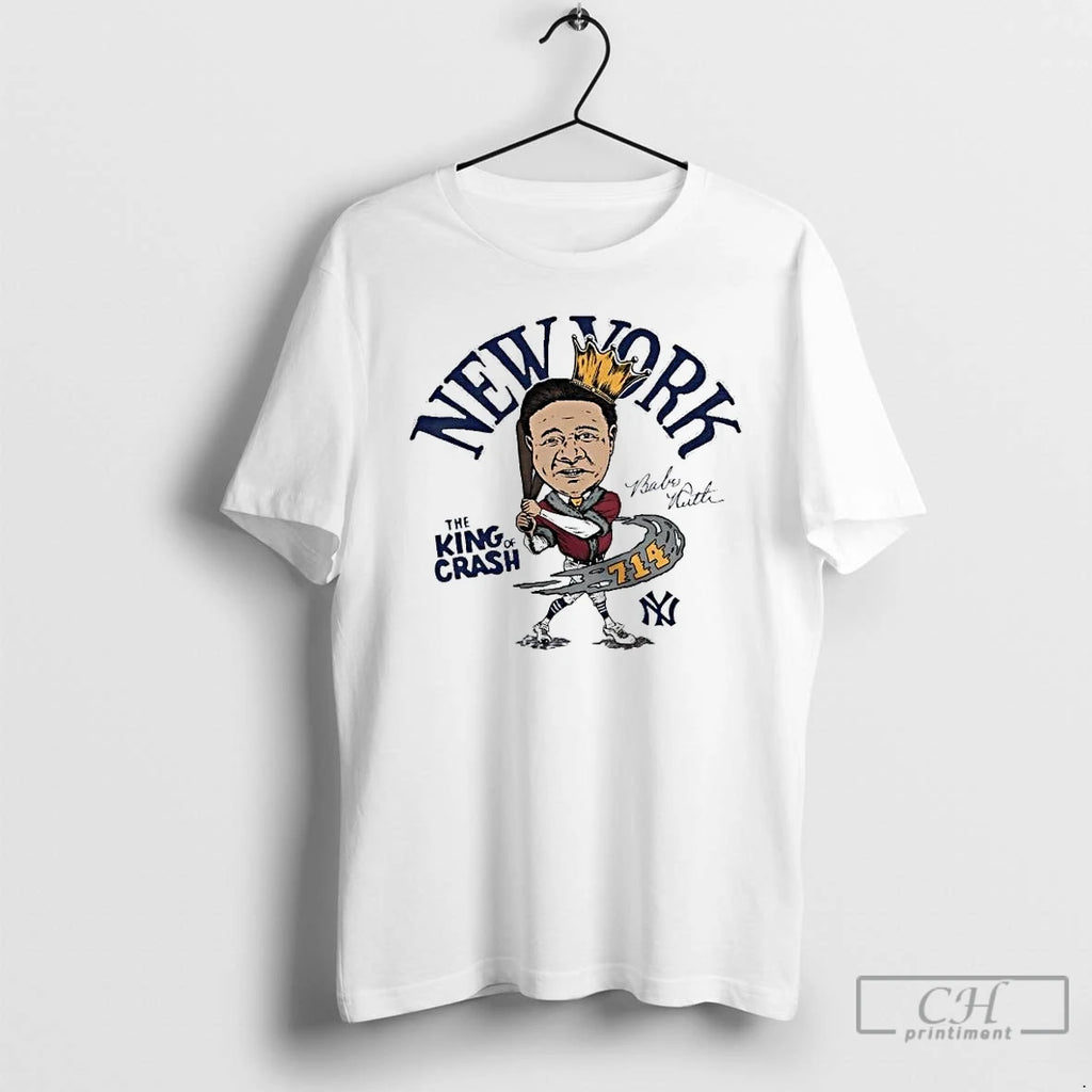 Premium Great Bambino The King Of Crash Caricature Signature