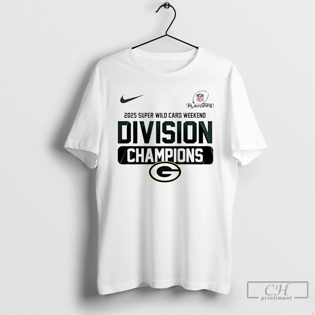 Premium Green Bay Packers 2025 Super Wild Card Weekend Division Champions