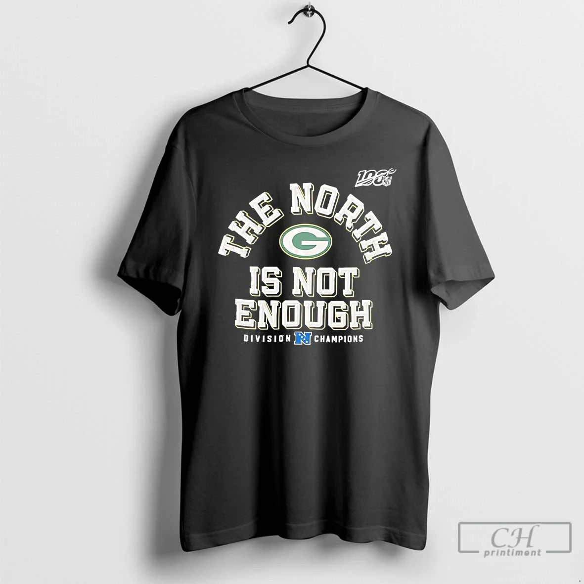 Green Bay Packers North Is Not Enough T-Shirts