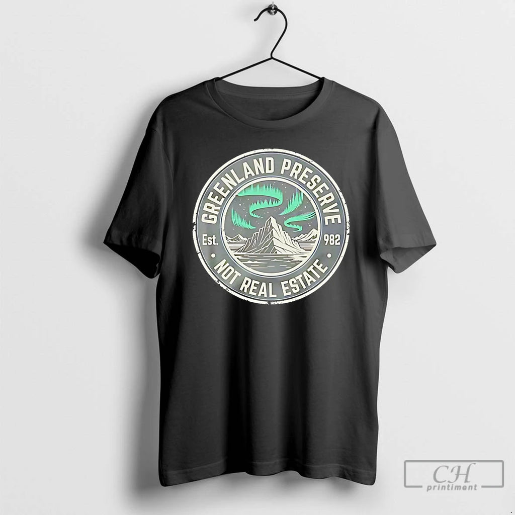 Premium Greenland Preserve Not Real Estate Logo