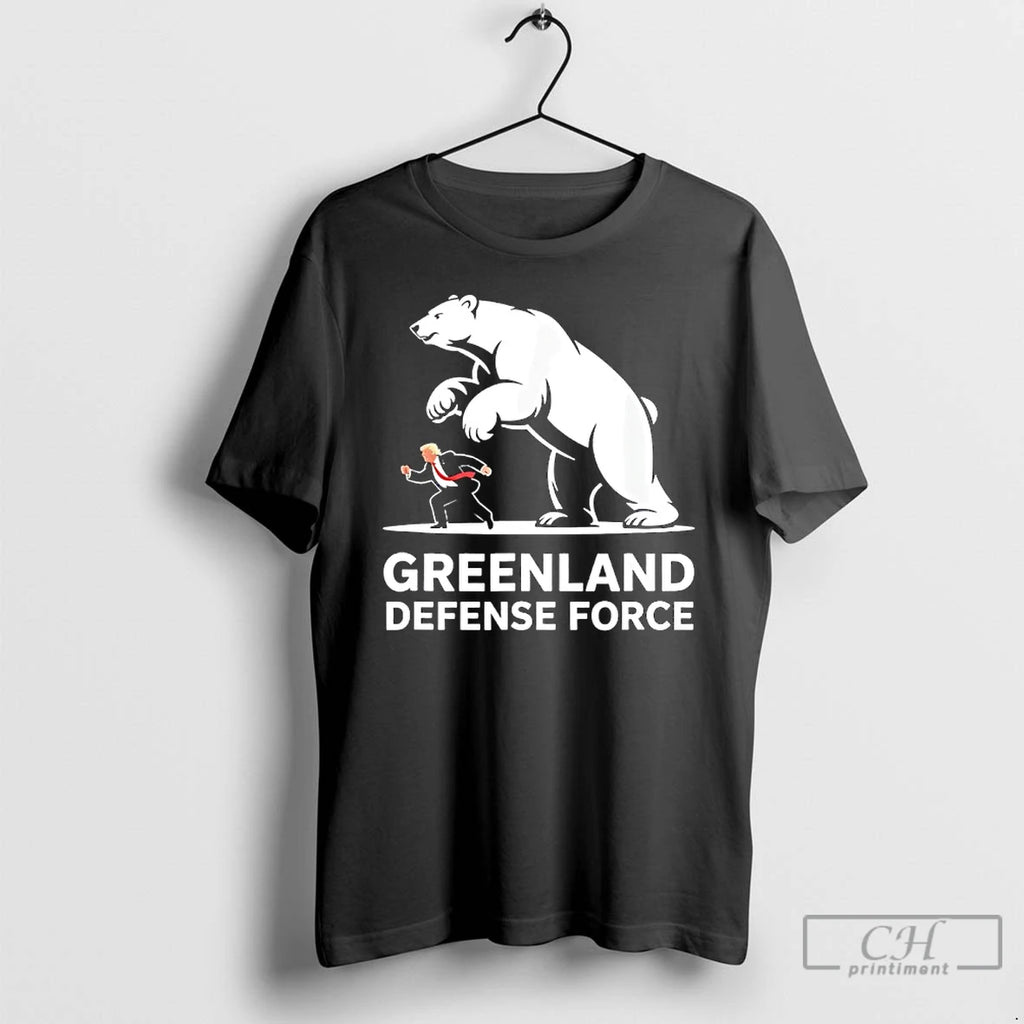 Premium Greenland Trump Defense Polar Bear Political Graphic