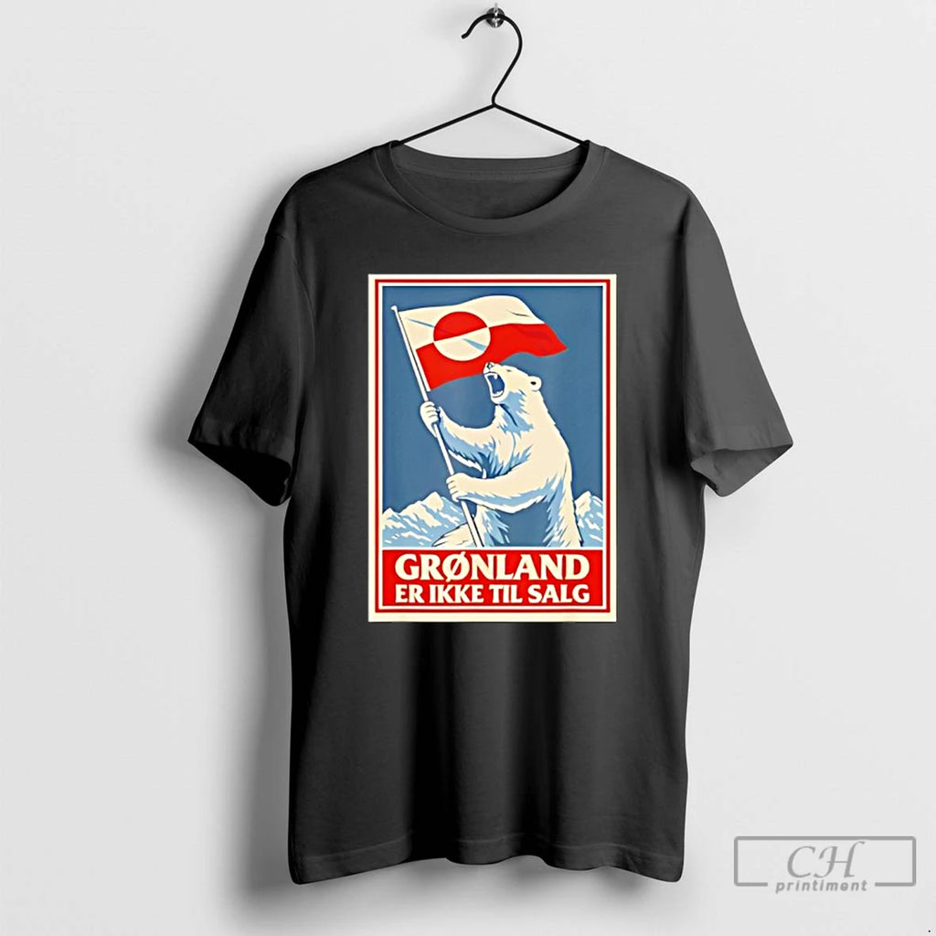 Premium Greenland Is Not For Sale Bear Flag