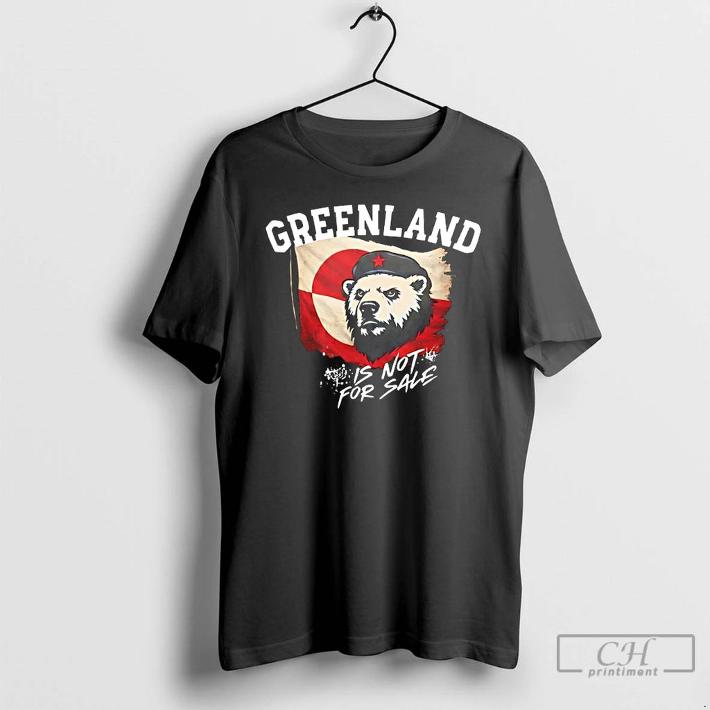 Premium Greenland Is Not For Sale Ice Bear Greenland Flag