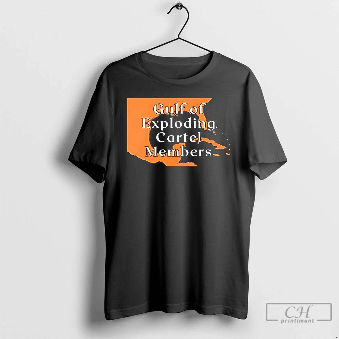 Premium Gulf Of Exploding Cartel Members Map T Shirts Unisex , , , Long Sleeve Tee