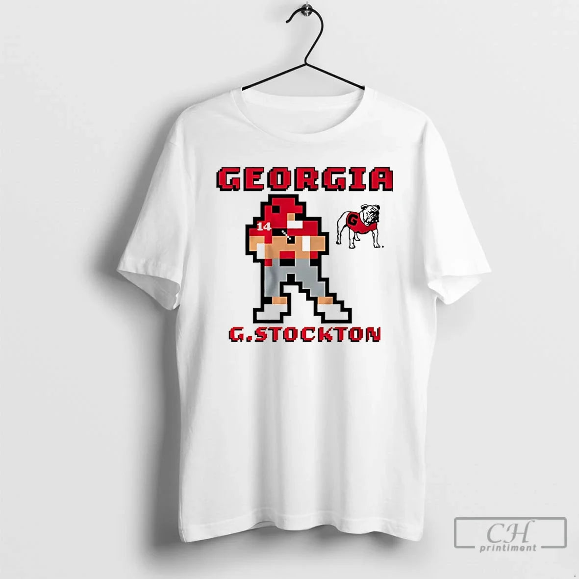Premium Gunner Stockton Georgia Bulldogs Football Retro Baller T Shirts Unisex , , , Long Sleeve Tee