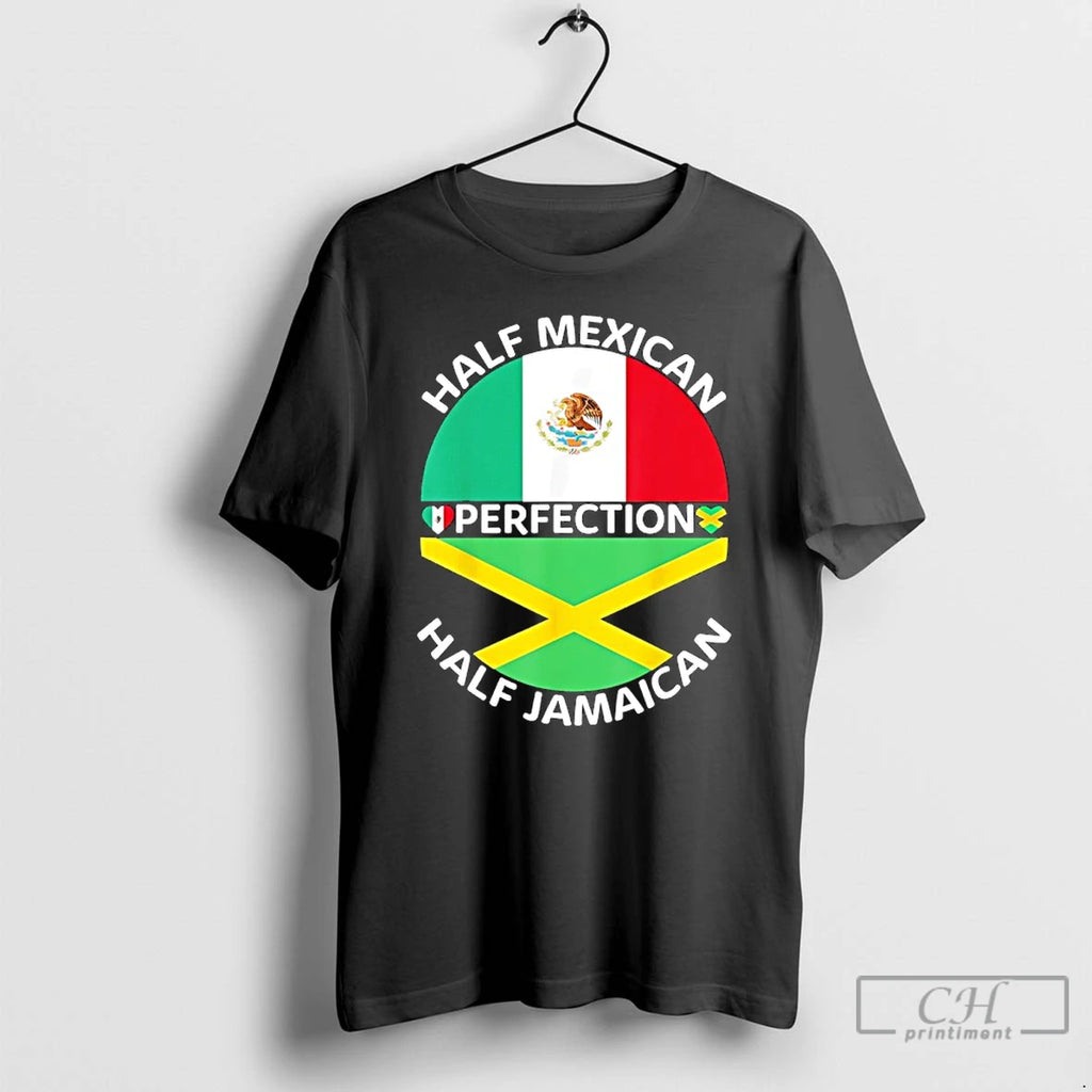Premium Half Mexican Perfection Half Jamaican Flag