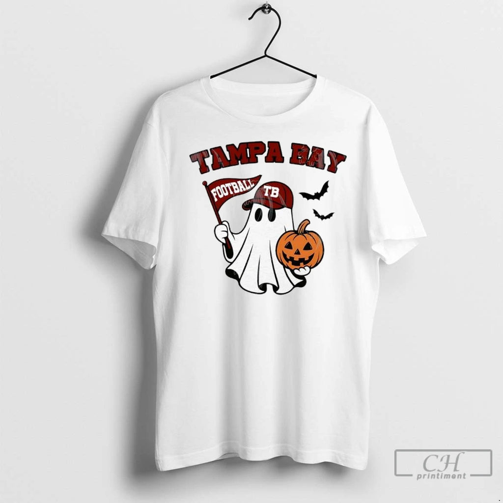 Premium Halloween Ghost Tampa Bay Buccaneers Football Flag Pumpkin