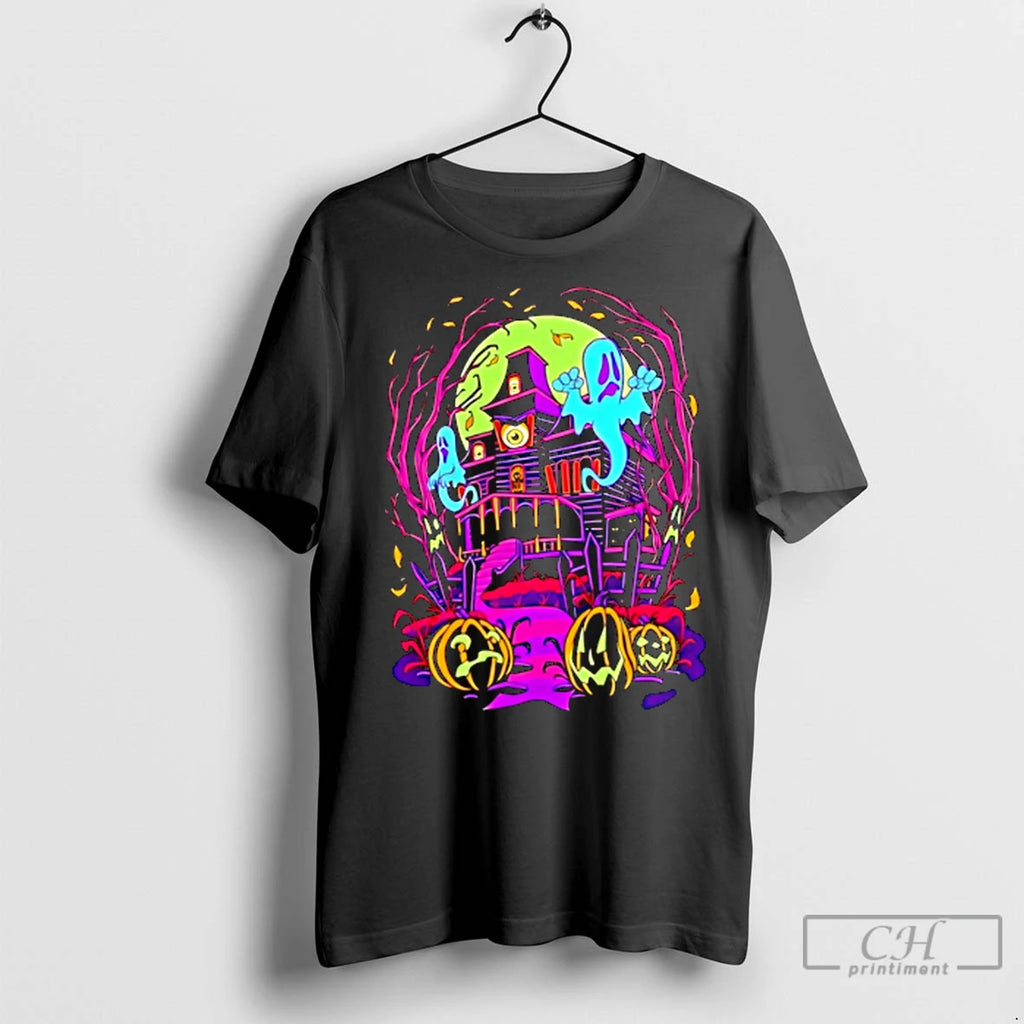 Premium Halloween House Pride Graphic 2025