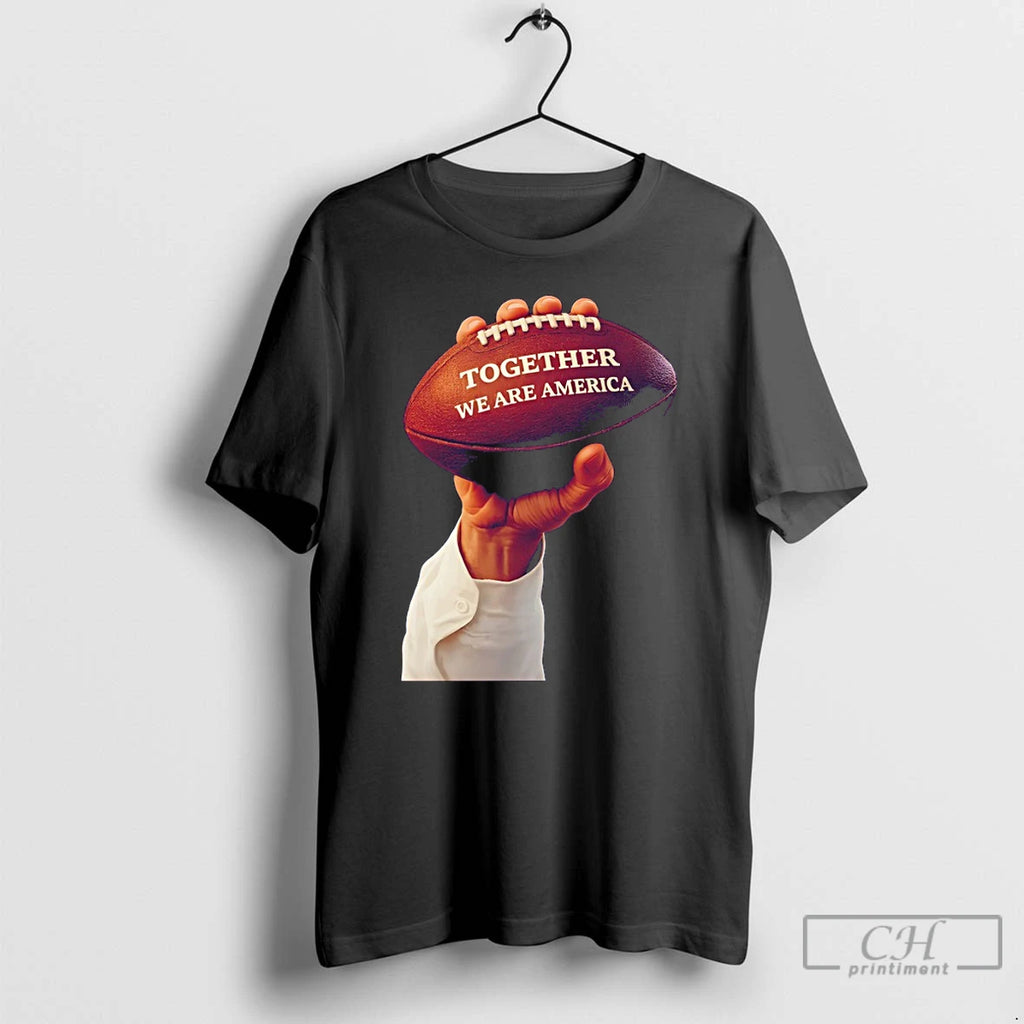 Premium Hand Together We Are America Bad Bunny The Benito Bowl Show Vintage T Shirts