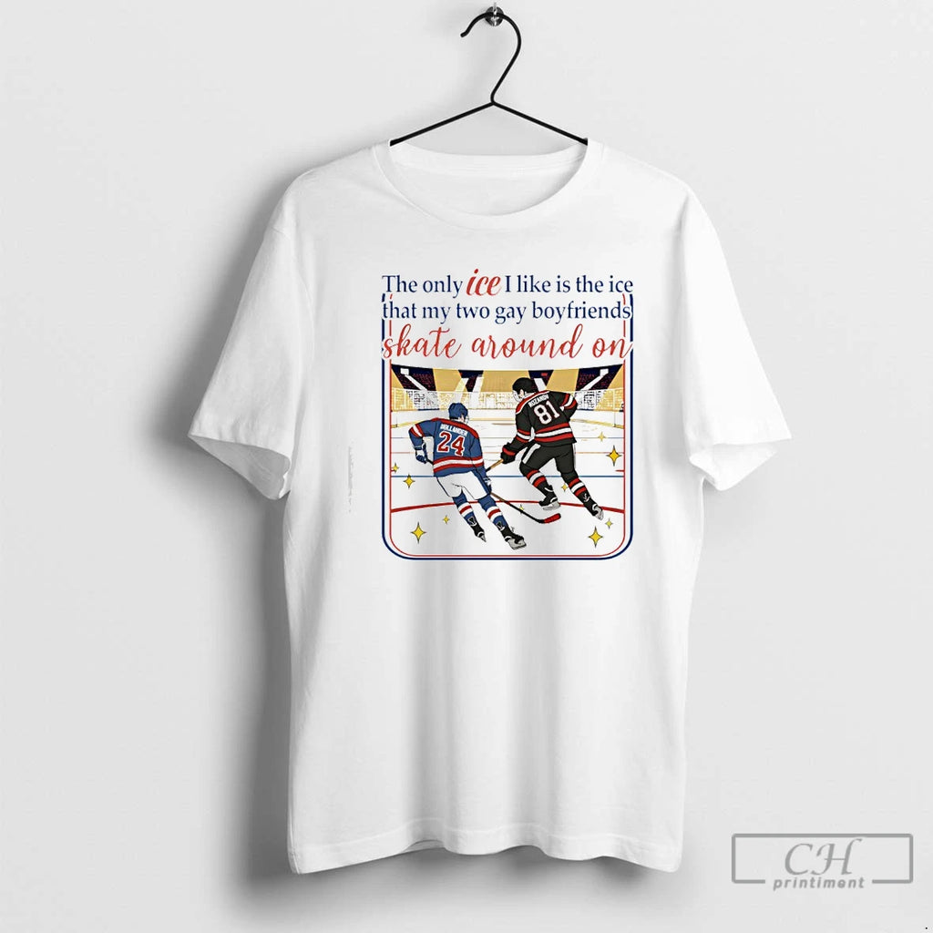 Premium Heated Rivalry Hockey Romance Ilya Rozanov And Shane Hollander Gay Boyfriends T Shirts Sweater