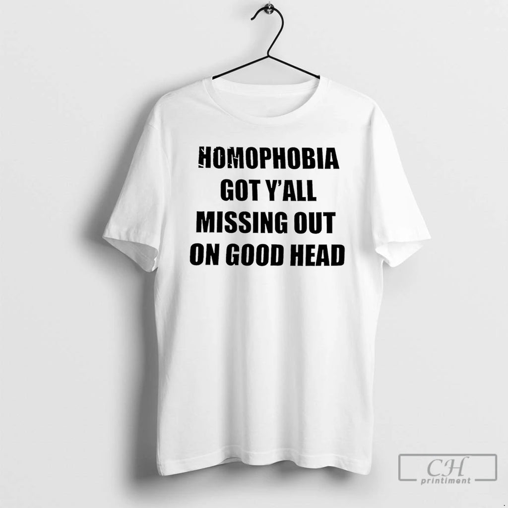 Premium Homophobia Got Yall Missing Out On Good Head