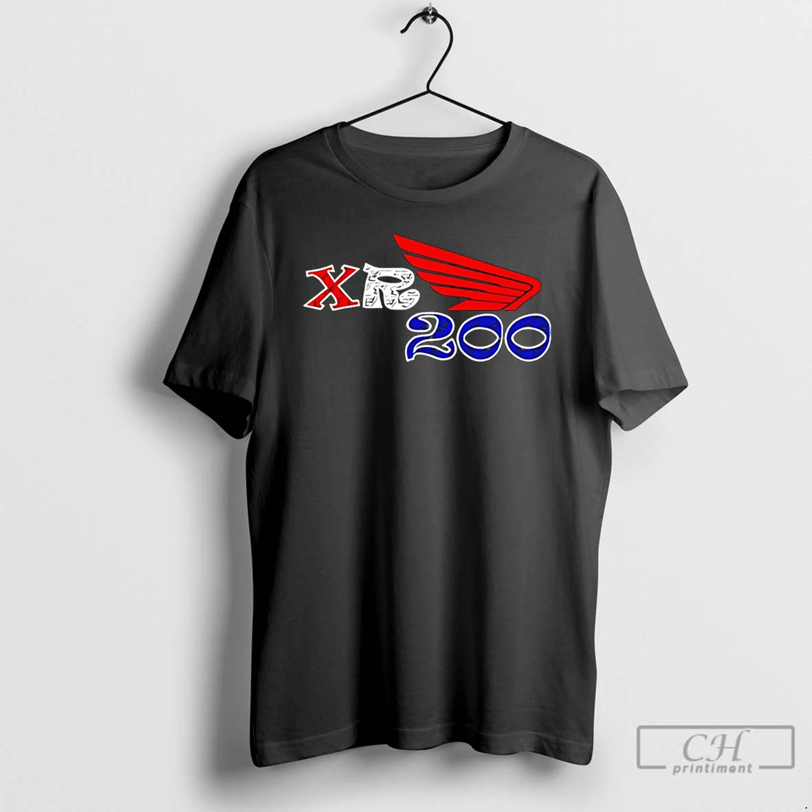 Premium Honda Xr200 Logo Vintage