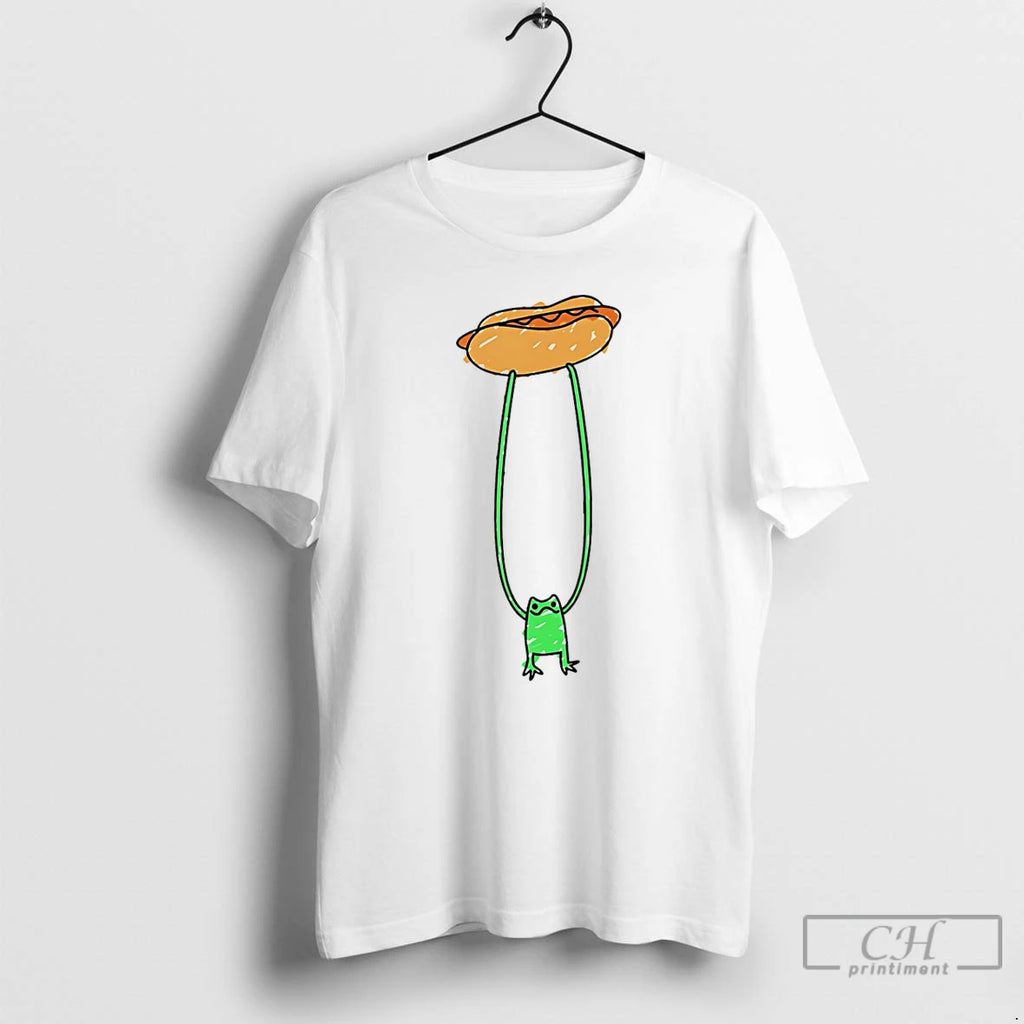 Premium Hot Dog Frog Funny