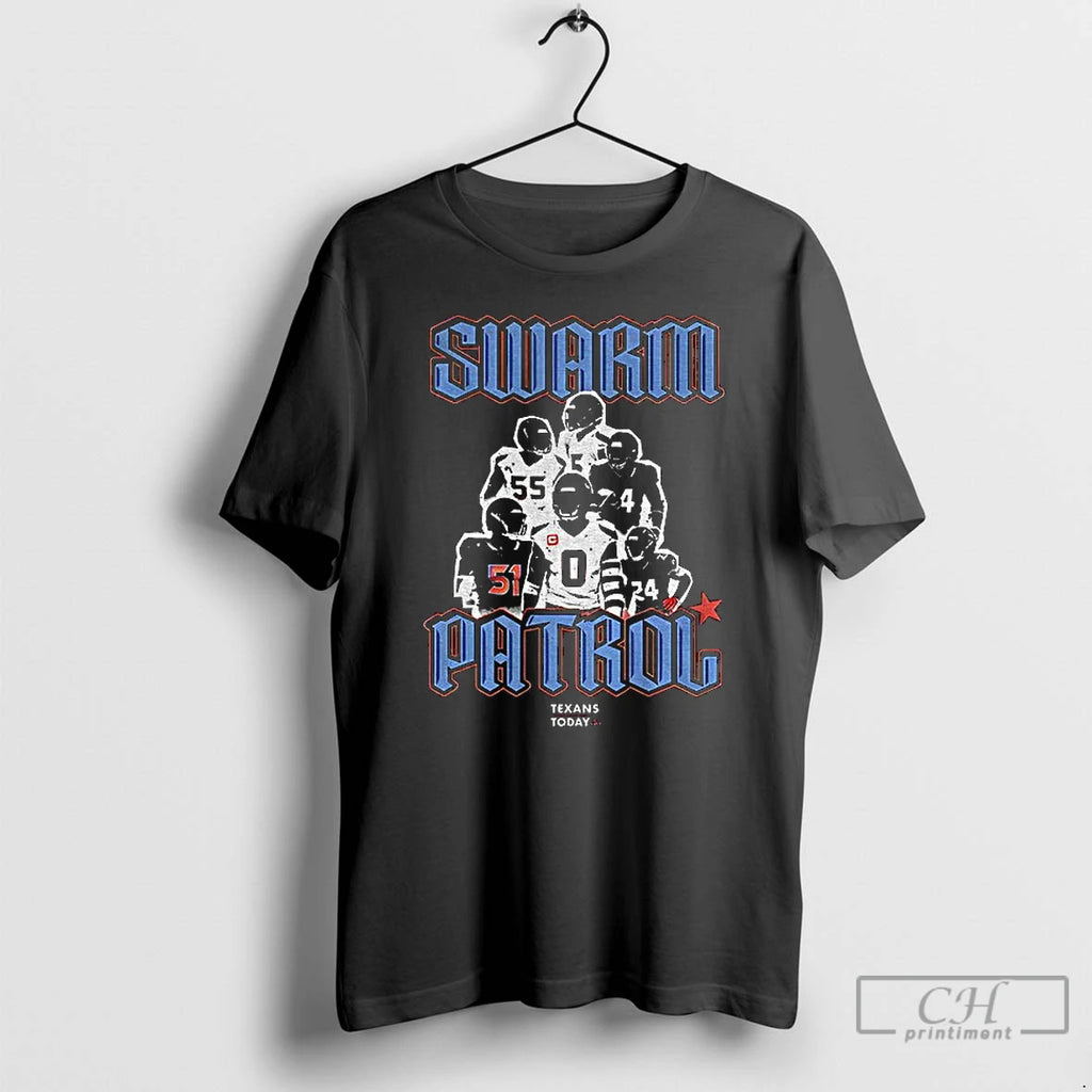 Premium Houston Texans Football Swarm Patrol