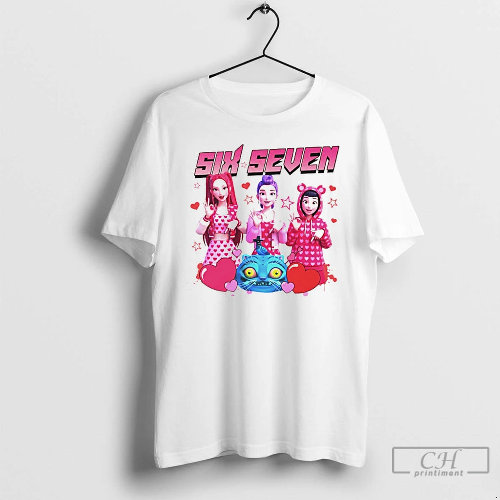 Premium Huntrix Six Seven Happy Valentine Kpop Demon Hunters