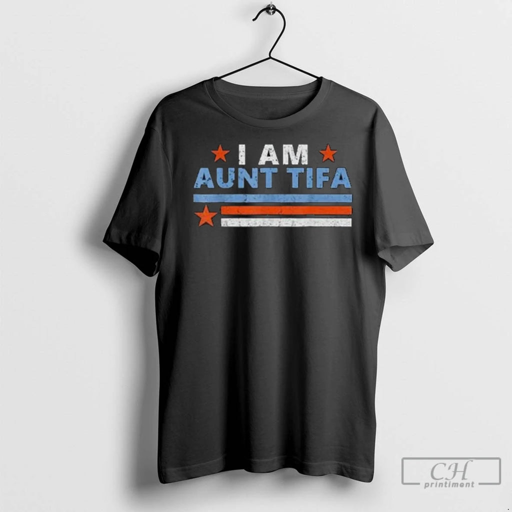 Premium I Am Aunt Tifa Funny Gift Long Sleve