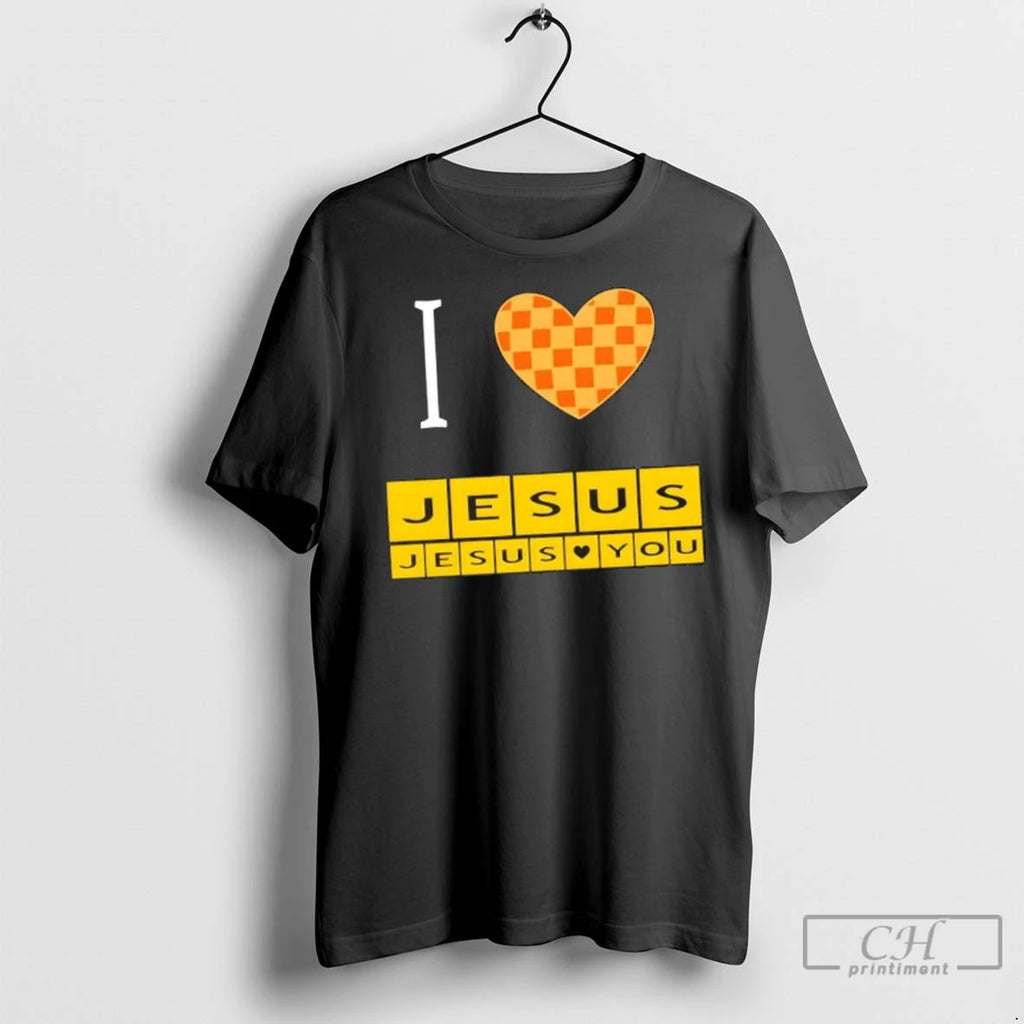 Premium I Heart Jesus And Jesus Loves You