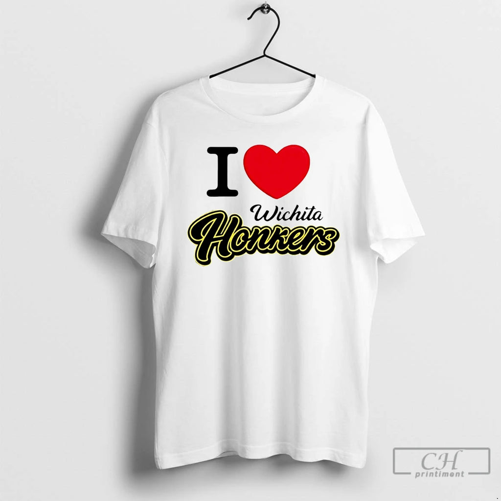 Premium I Love Wichita Honkers Heart