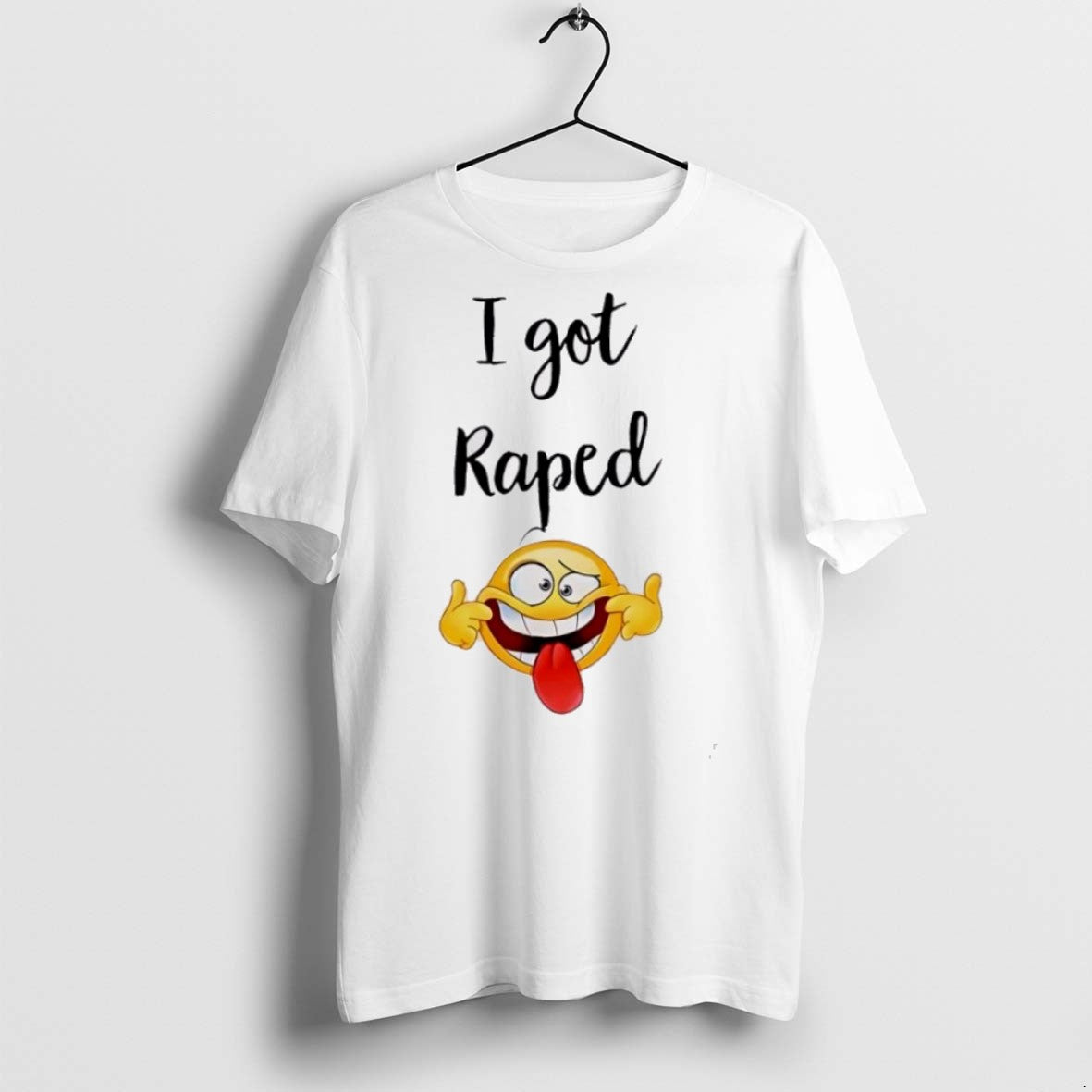 Premium I Got Raped Funny Face T Shirts Unisex , , , Long Sleeve Tee