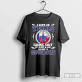 Premium I Live In Texas And On Game Day My Heart Soul Belong To Dallas Unisex , , , Long Sleeve Tee