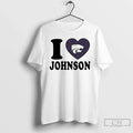 Premium I Love Avery Johnson Kansas State Wildcats Heart T Shirts Unisex , , , Long Sleeve Tee