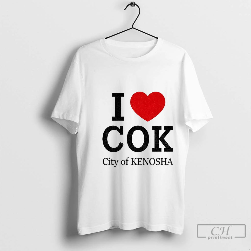 Premium I Love Cok City Of Kenosha