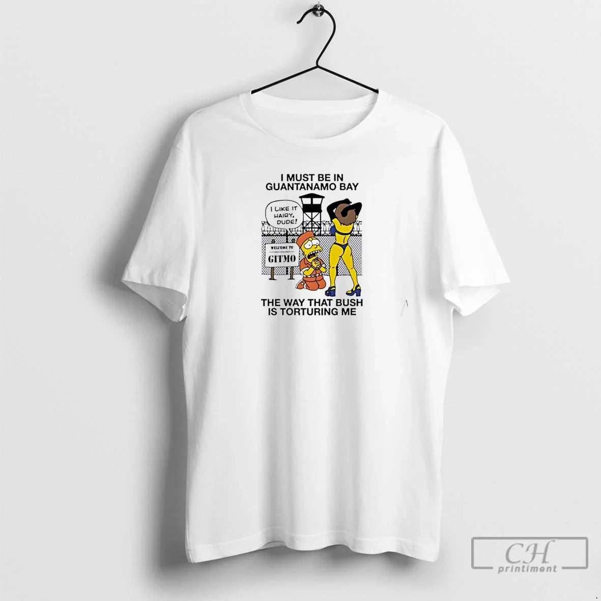 Premium I Must Be In Guantanamo Bay The Way That Bush Is Torturing Me Unisex , , , Long Sleeve Tee