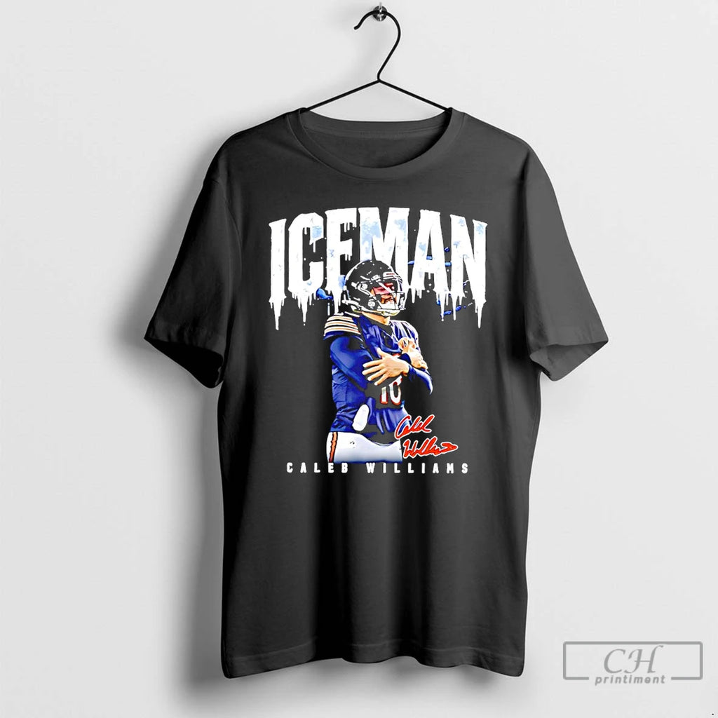 Premium Ice Man Caleb Williams Chicago Football Vintage