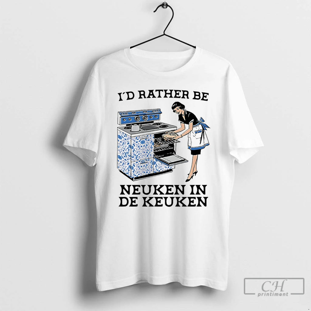 Premium Id Rather Be Neuken In De Keuken