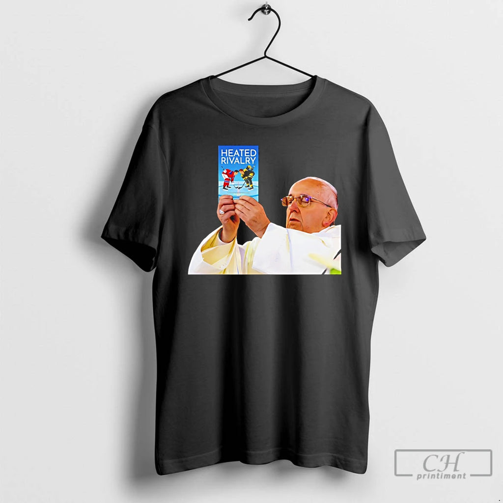 Premium Ilya Rozanov And Shane Hollander Heated Rivalry Pope Holding Heated Rivalry Booktok T Shirts