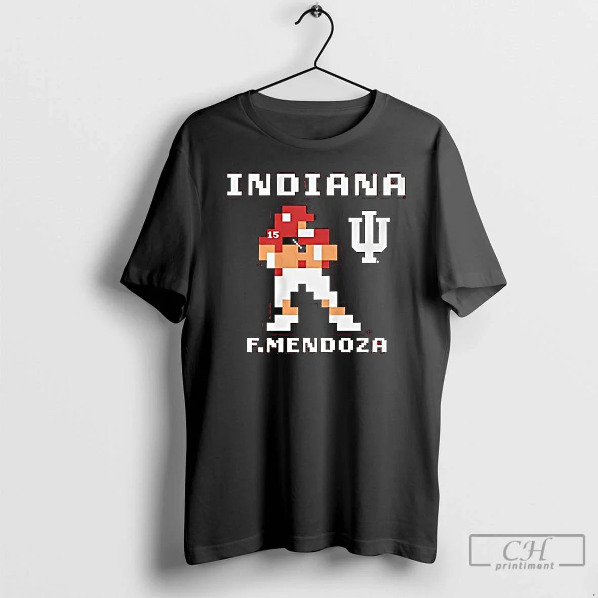 Premium Indiana Football Fernando Mendoza Retro Baller Graphic T Shirts Unisex , , , Long Sleeve Tee