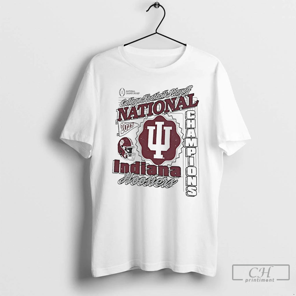 Premium Indiana University College Football Playoff 2025 National Champions Helmet