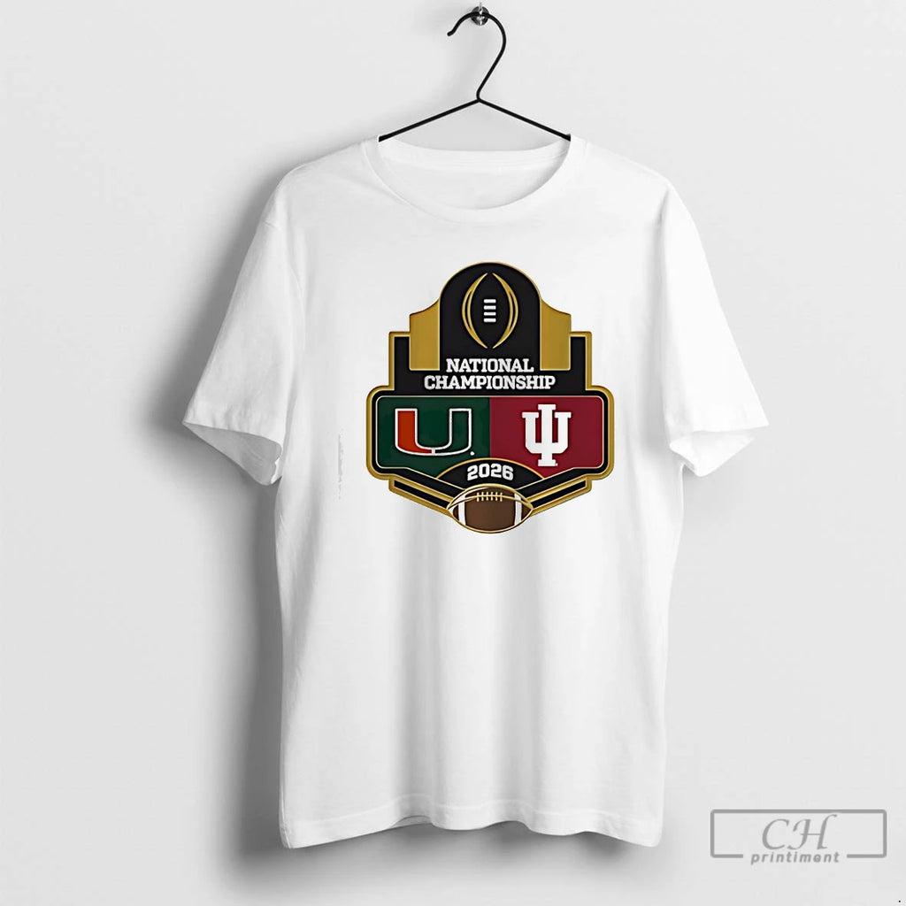 Premium Indiana Vs Miami 2026 Cfp National Championship Bound