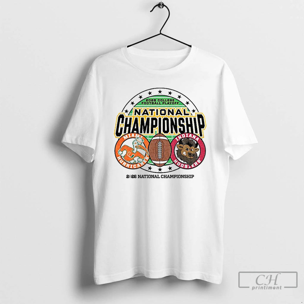 Premium Indiana Vs Miami 2026 Cfp National Championship Game Jan 19th