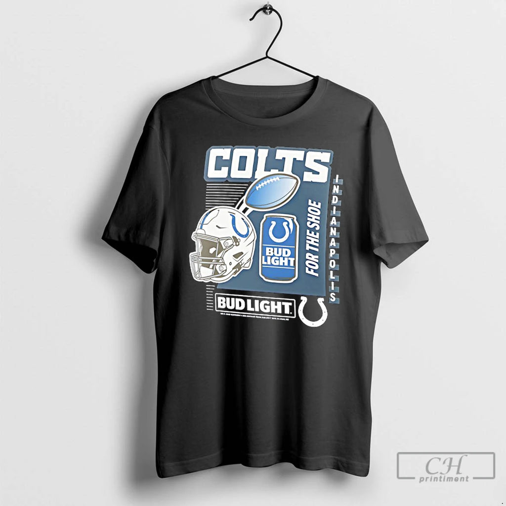 Premium Indianapolis Colts Bud Light For The Shoe