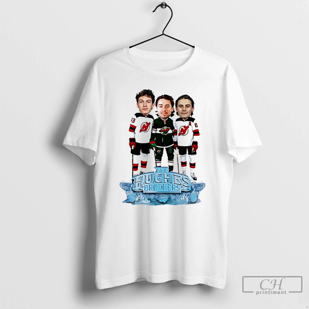 Premium Jack Hughes Luke Hughes Quinn Hughes The Hughes Bowl Caricature