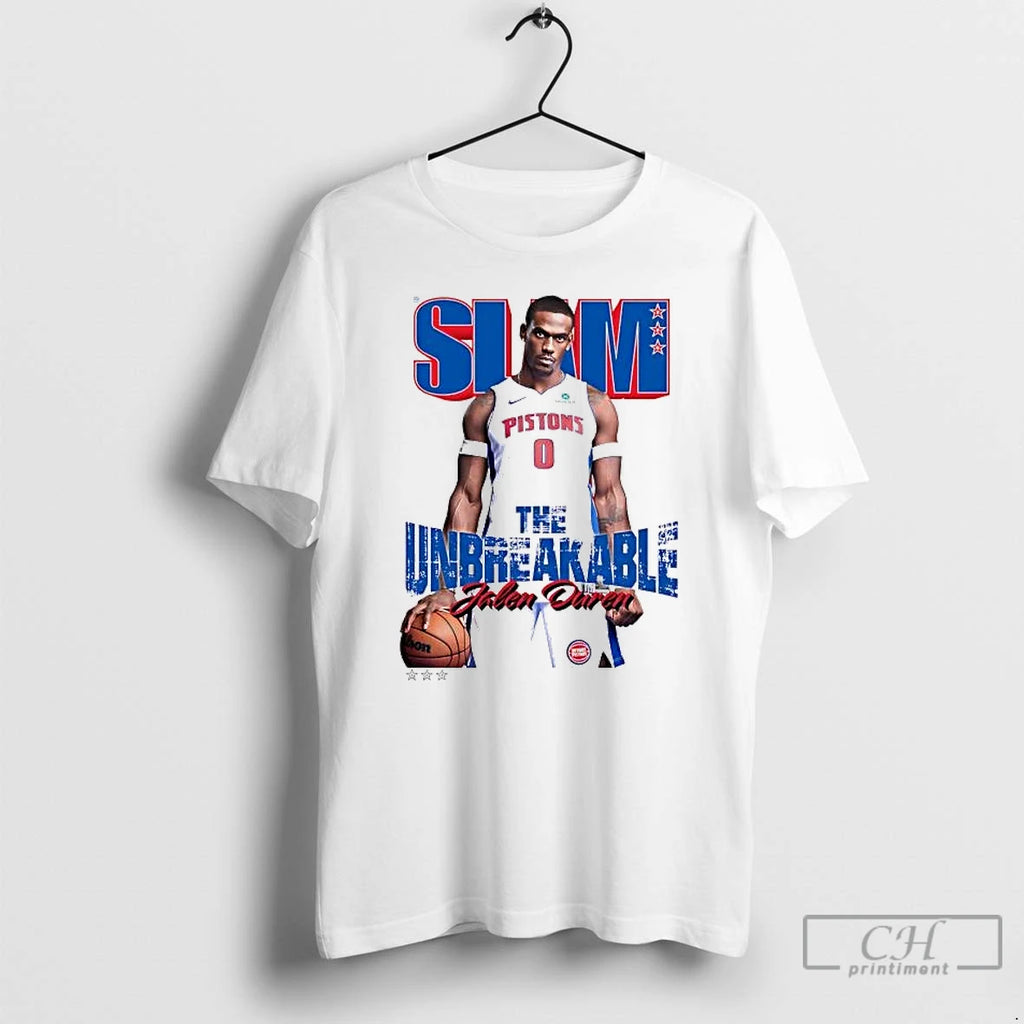 Premium Jalen Duren Slam The Unbreakable Detroit Pistons