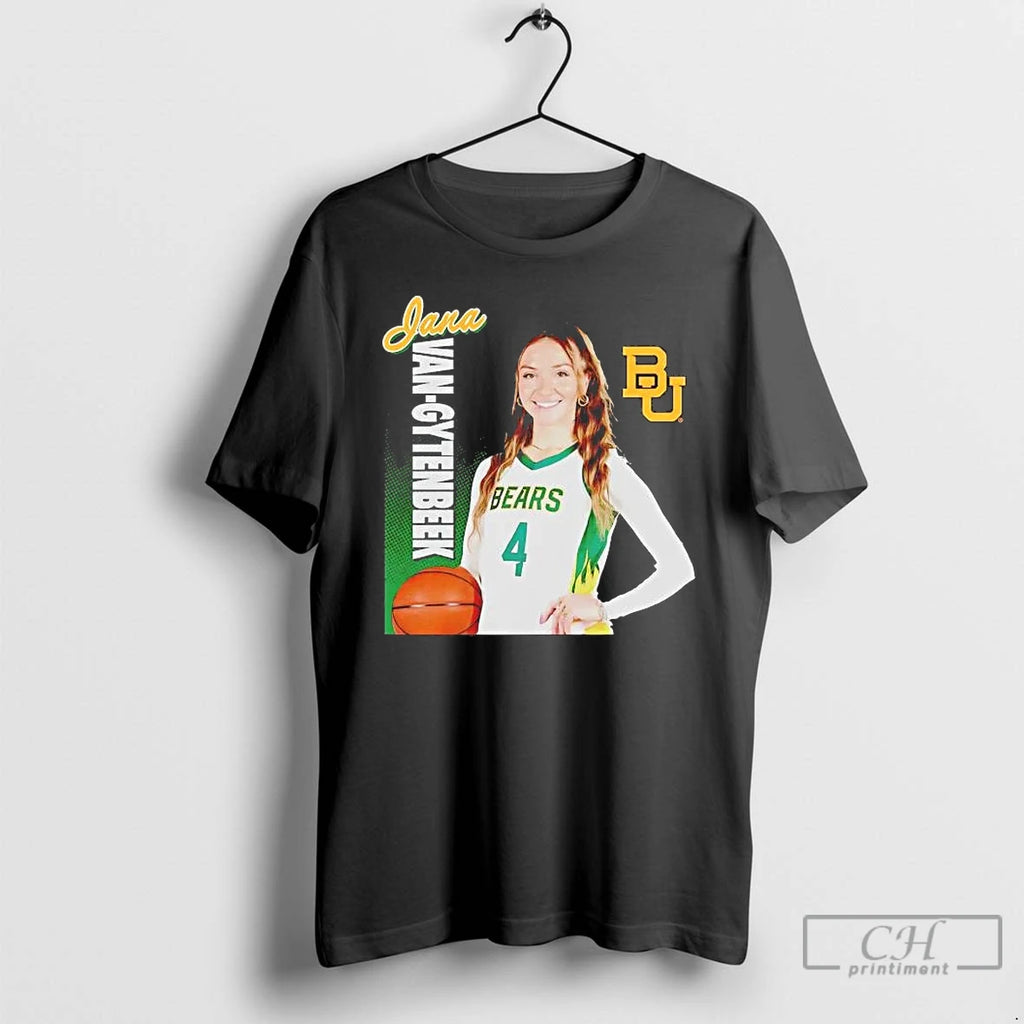 Premium Jana Van Gytenbeek Smile Illustrated Baylor Bears Tee