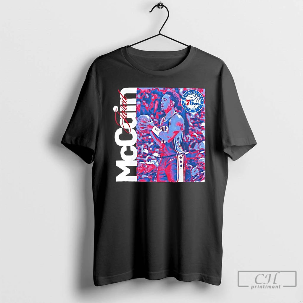 Premium Jared Mccain Moment Start Of Season Philadelphia 76ers Tee