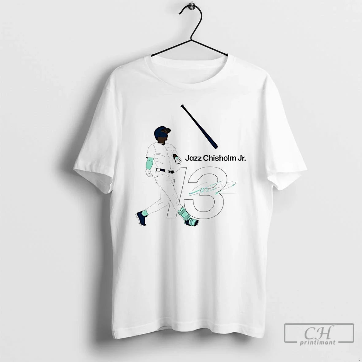 Premium Jazz Chisholm Jr Jazz Bat Flip New York Yankees T Shirts Unisex , , , Long Sleeve Tee