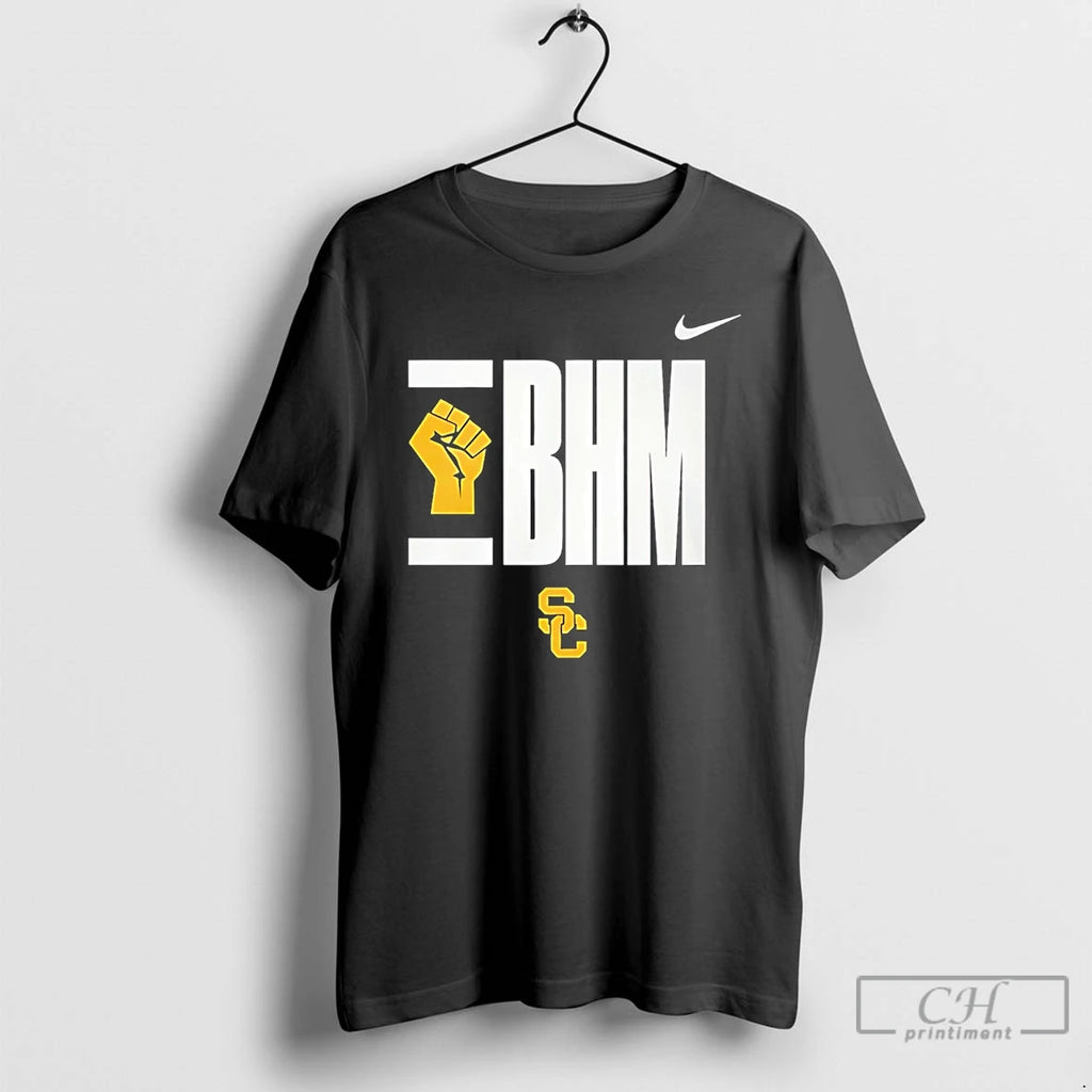 Premium Jazz Davidson Wearing Bhm Usc Womens Basketball Logo