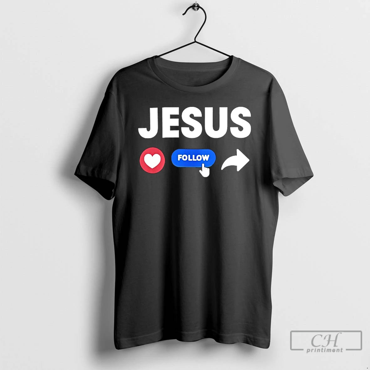 Premium Jesus Love Follow Share