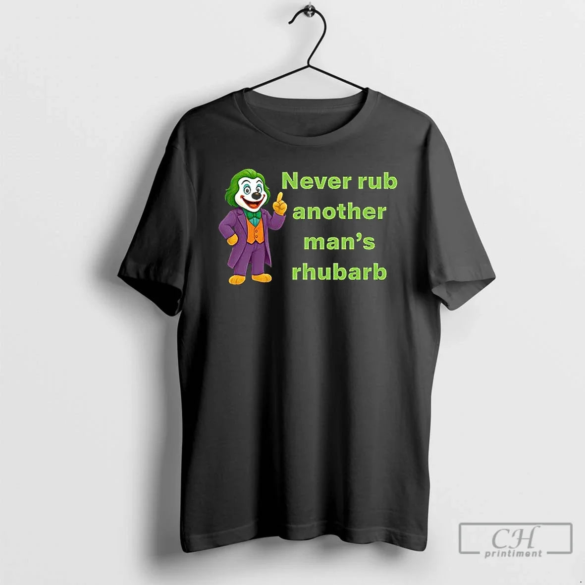 Premium Joker Never Rub Another Mans Rhubard Ceramic Ceramic And Classic Dad Cap T Shirts Unisex , , , Long Sleeve Tee